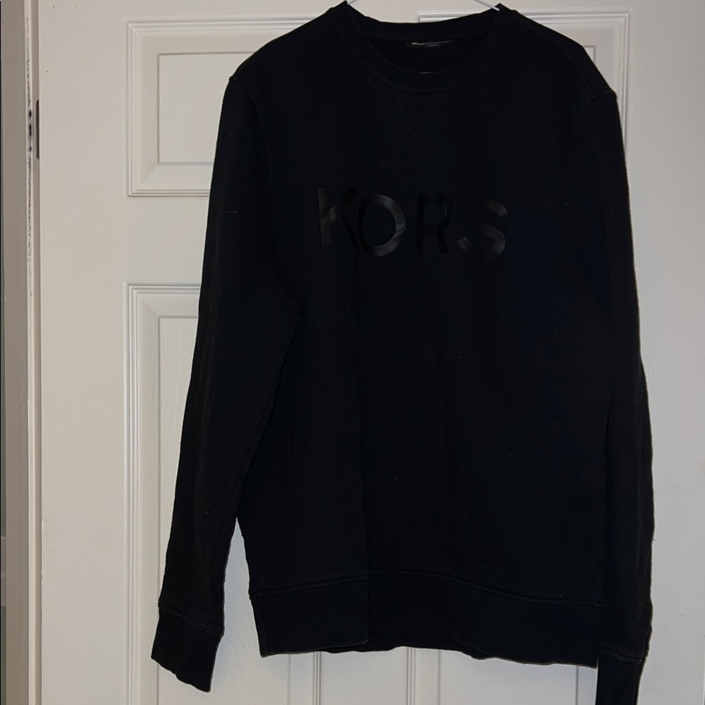 Michael Kors Black Crewneck Sweater